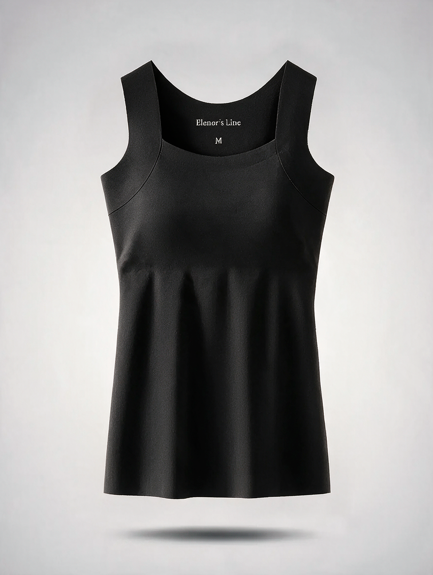 The Built-In Bra Tank That Smooths, Supports, and Never Digs In
