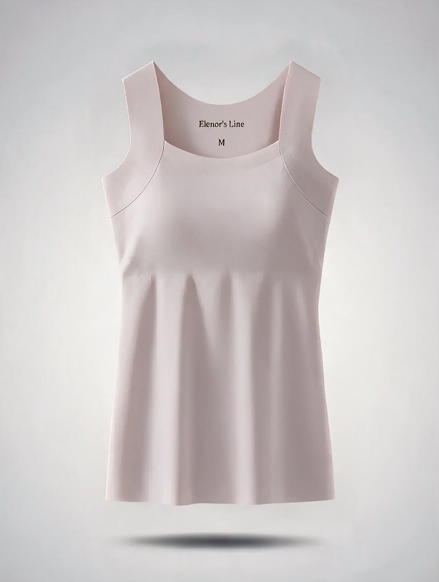 The Built-In Bra Tank That Smooths, Supports, and Never Digs In