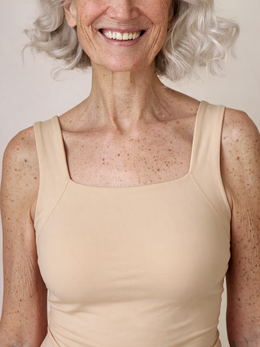 The Built-In Bra Tank That Smooths, Supports, and Never Digs In